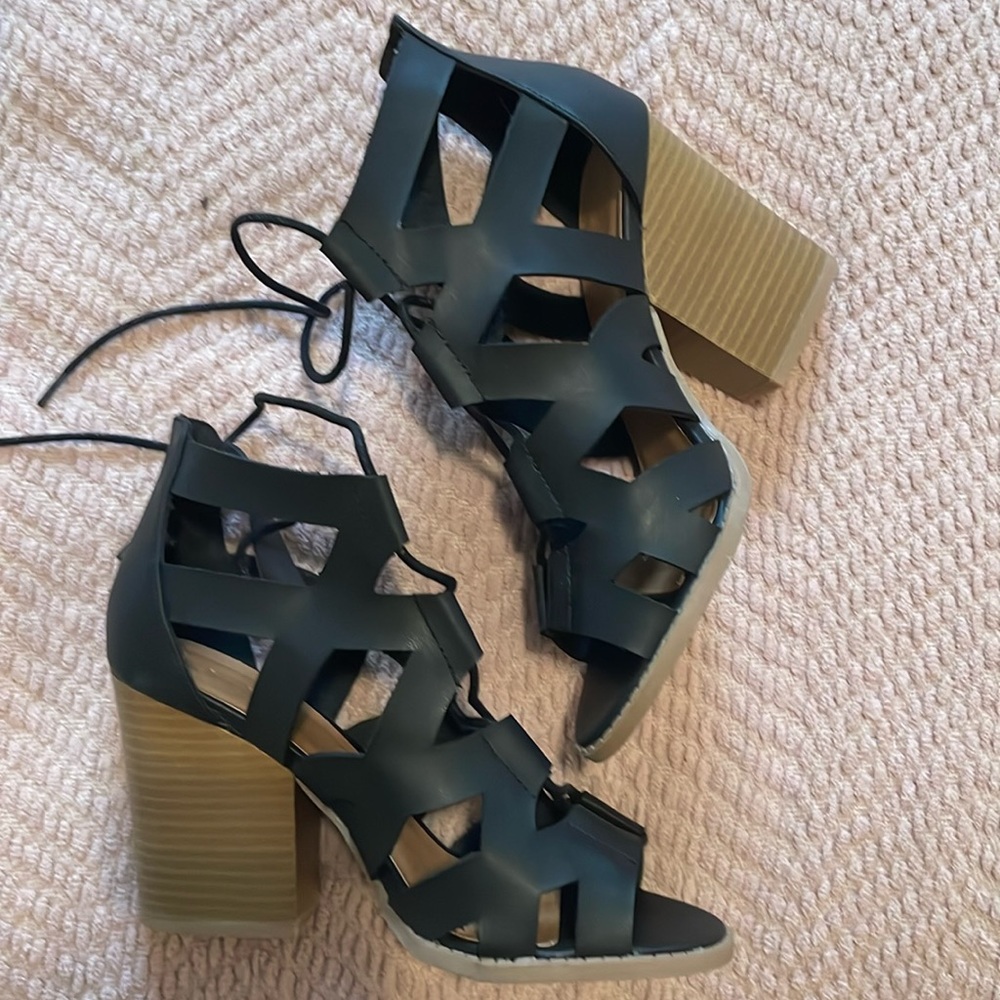 Black heels
